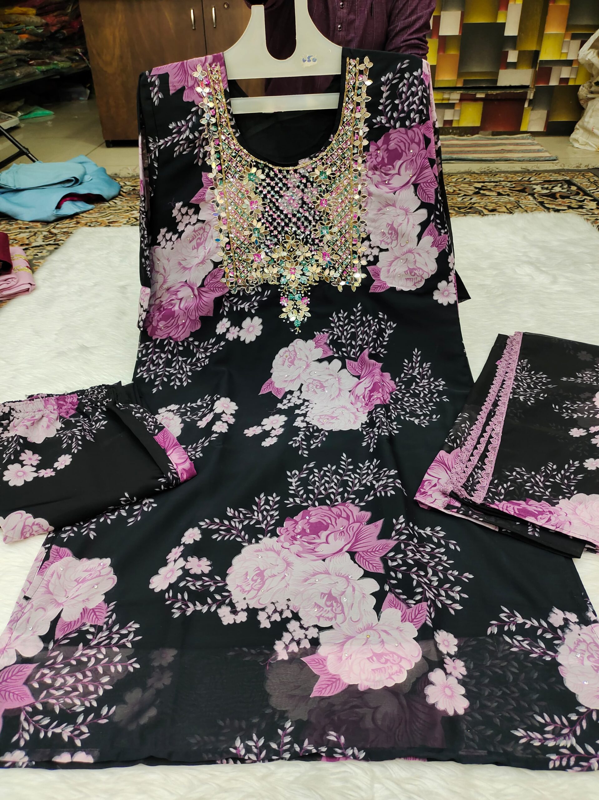 Pakistani Style Designer Dress 😍💗 - Image 3