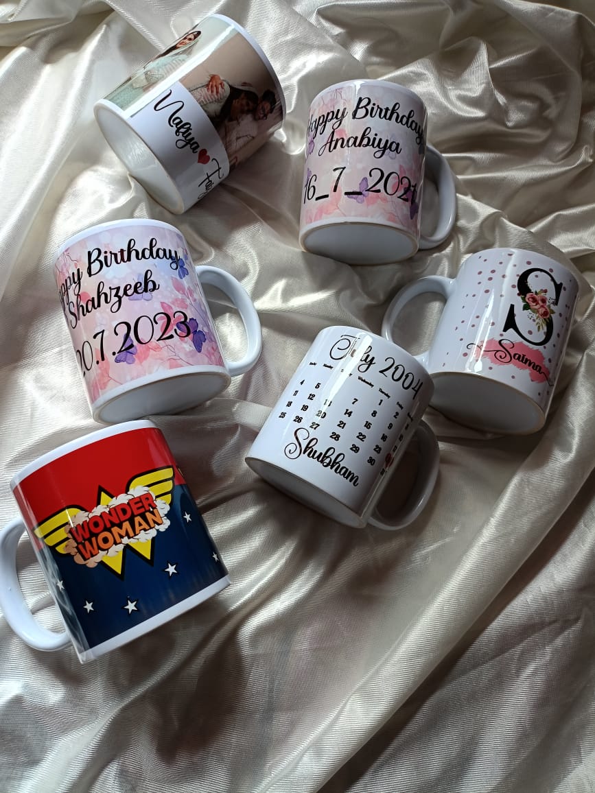 GiftsOnn Personalized Magic Mug – Custom Photo, Text, Logo