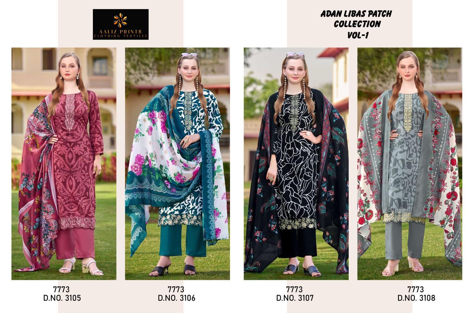 Premium Unstitched Lawn Suits for Women