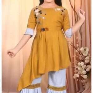 Trendy Girls Kurti Palazzo Set